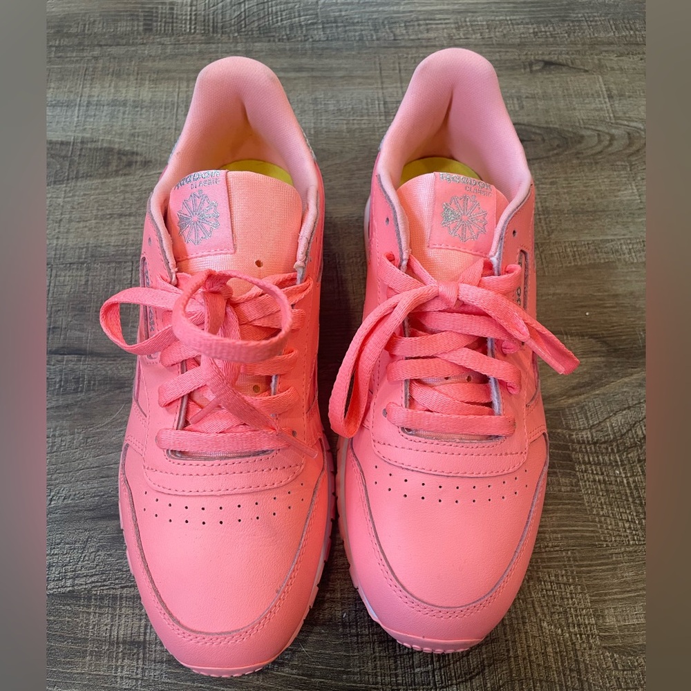 Pink Reebok Classics - image 1